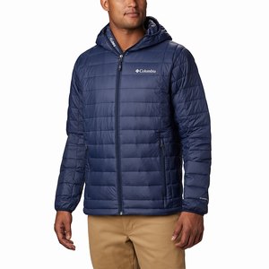 Columbia Voodoo Falls 590 TurboDown™ Hooded Jacka Herr Marinblå (PDMOL3451)